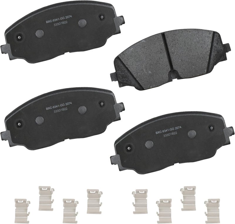 Bendix Premium SBC2074 Ceramic Front Brake Pads for Volkswagen Atlas 2024-2018, Atlas Cross Sport 2024-2020, Teramont 2019 - Image 1